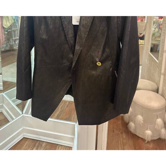 NEW S'EDGE women's austin blazer in black